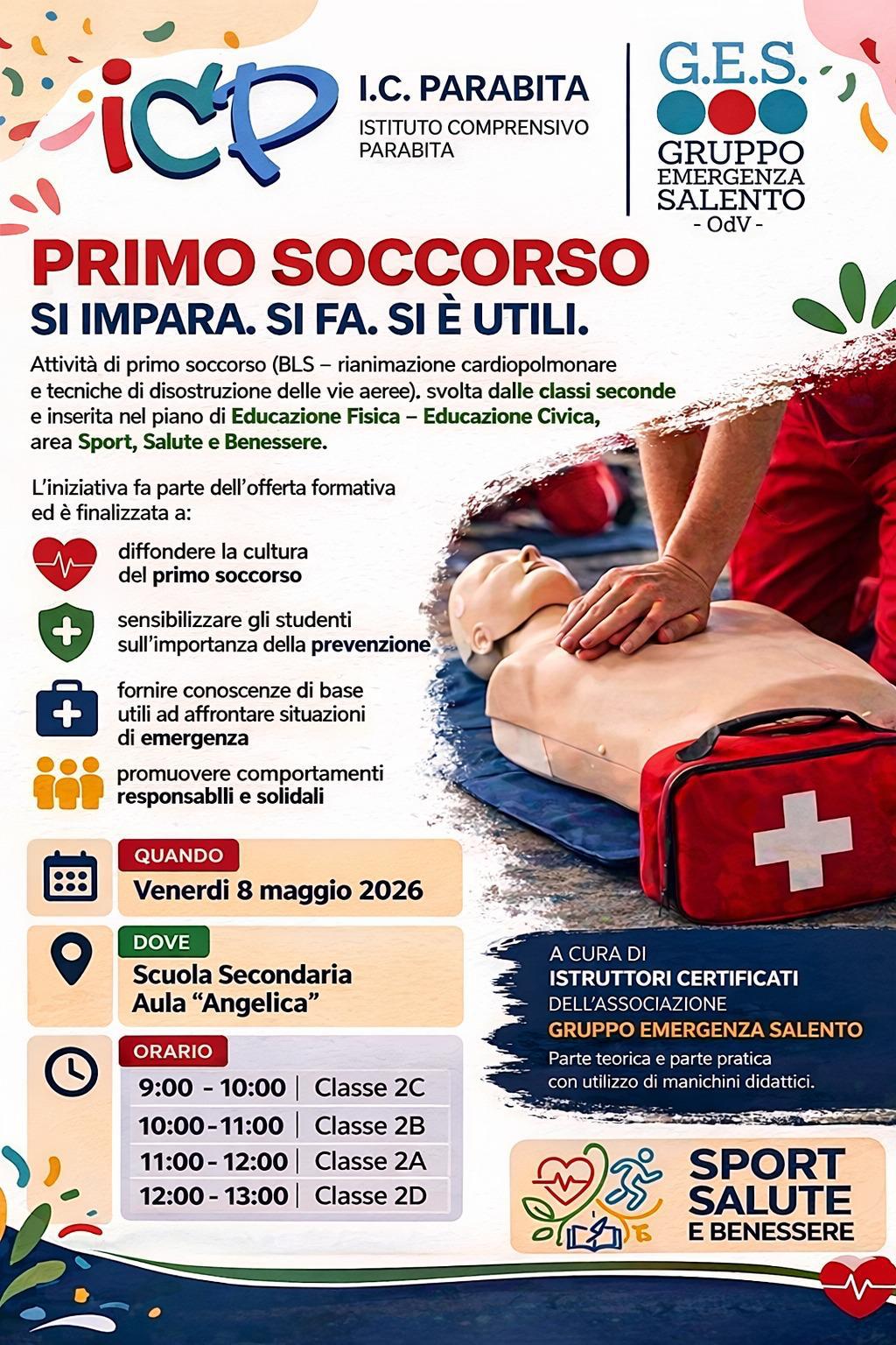 Attività di primo soccorso